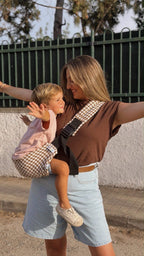 Kidoo Baby Carrier – Chocolate Check