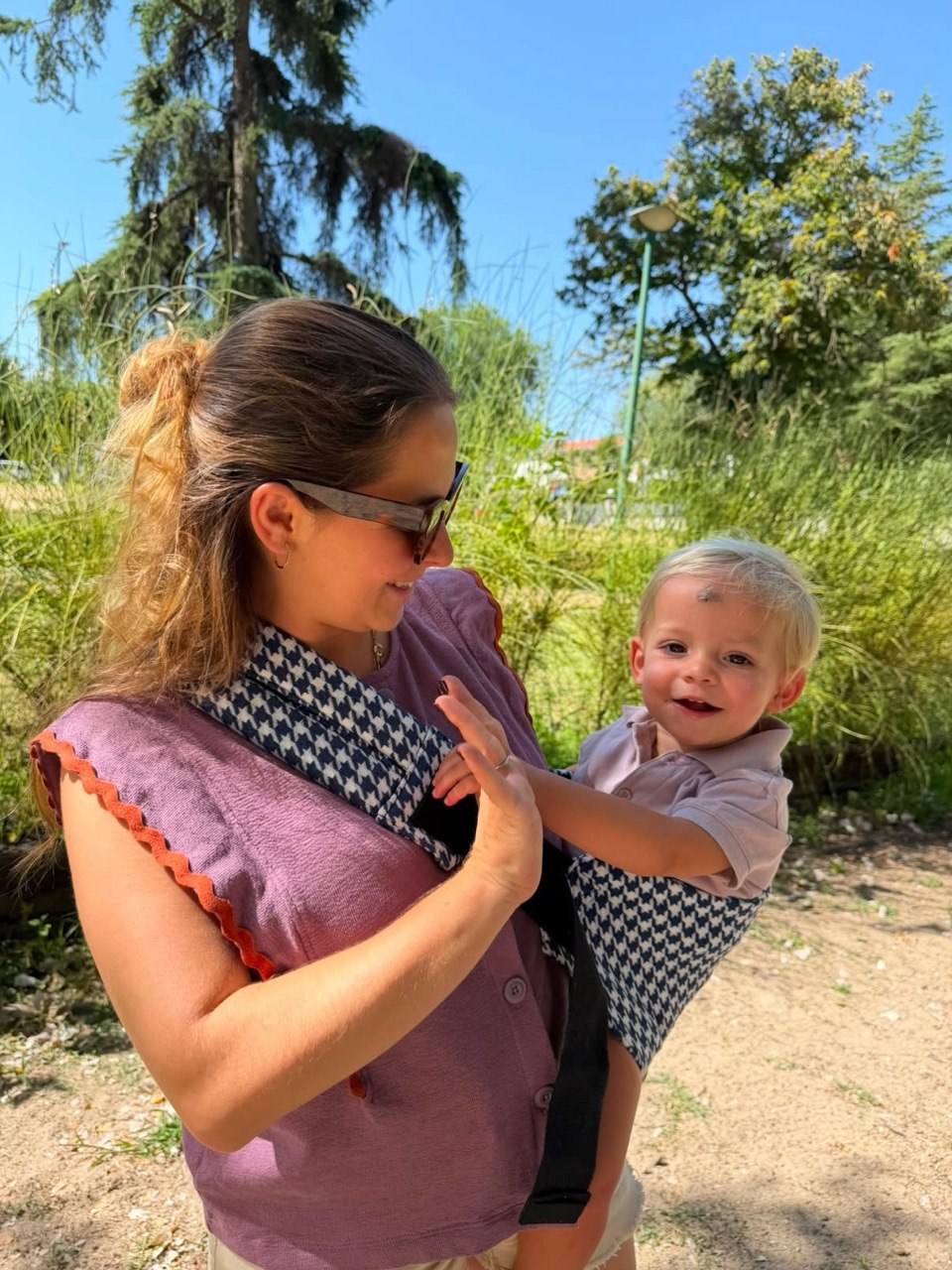 Kidoo Baby Carrier – Marine Blue
