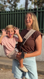 Kidoo Baby Carrier – Chocolate Check